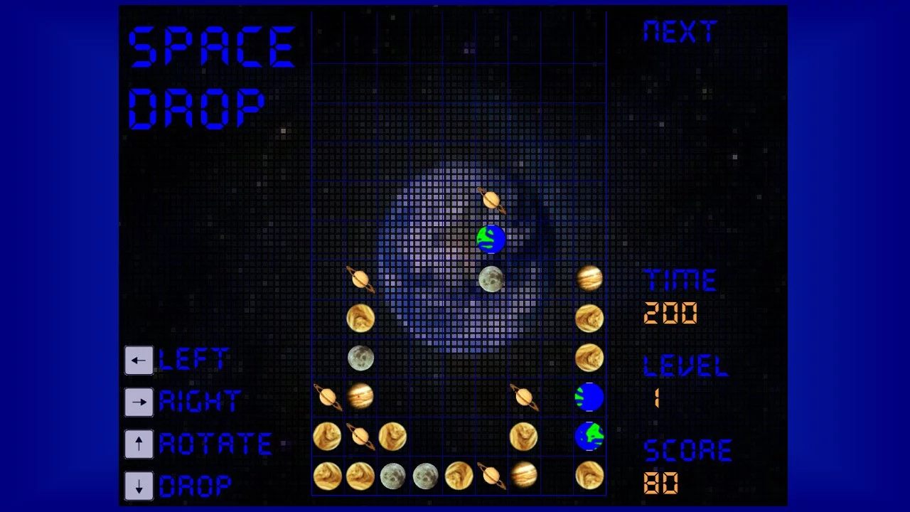 Изображение игры: Space Drop