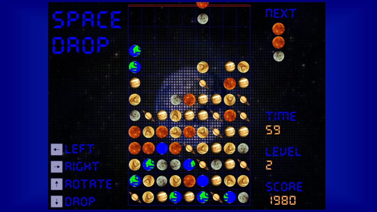 Изображение игры: Space Drop