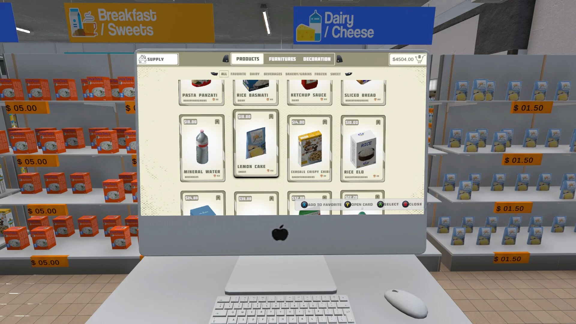 Изображение игры: siMarket Supermarket Simulator