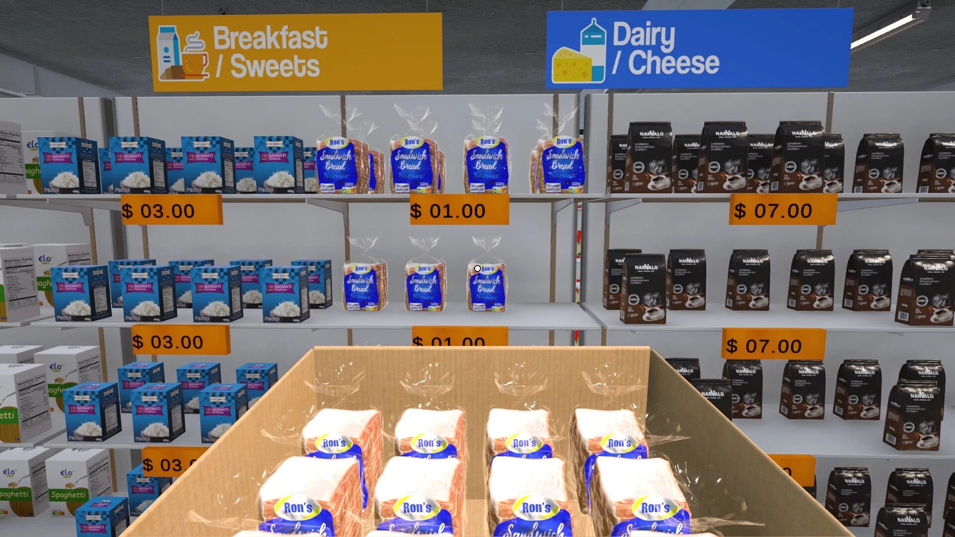Изображение игры: siMarket Supermarket Simulator
