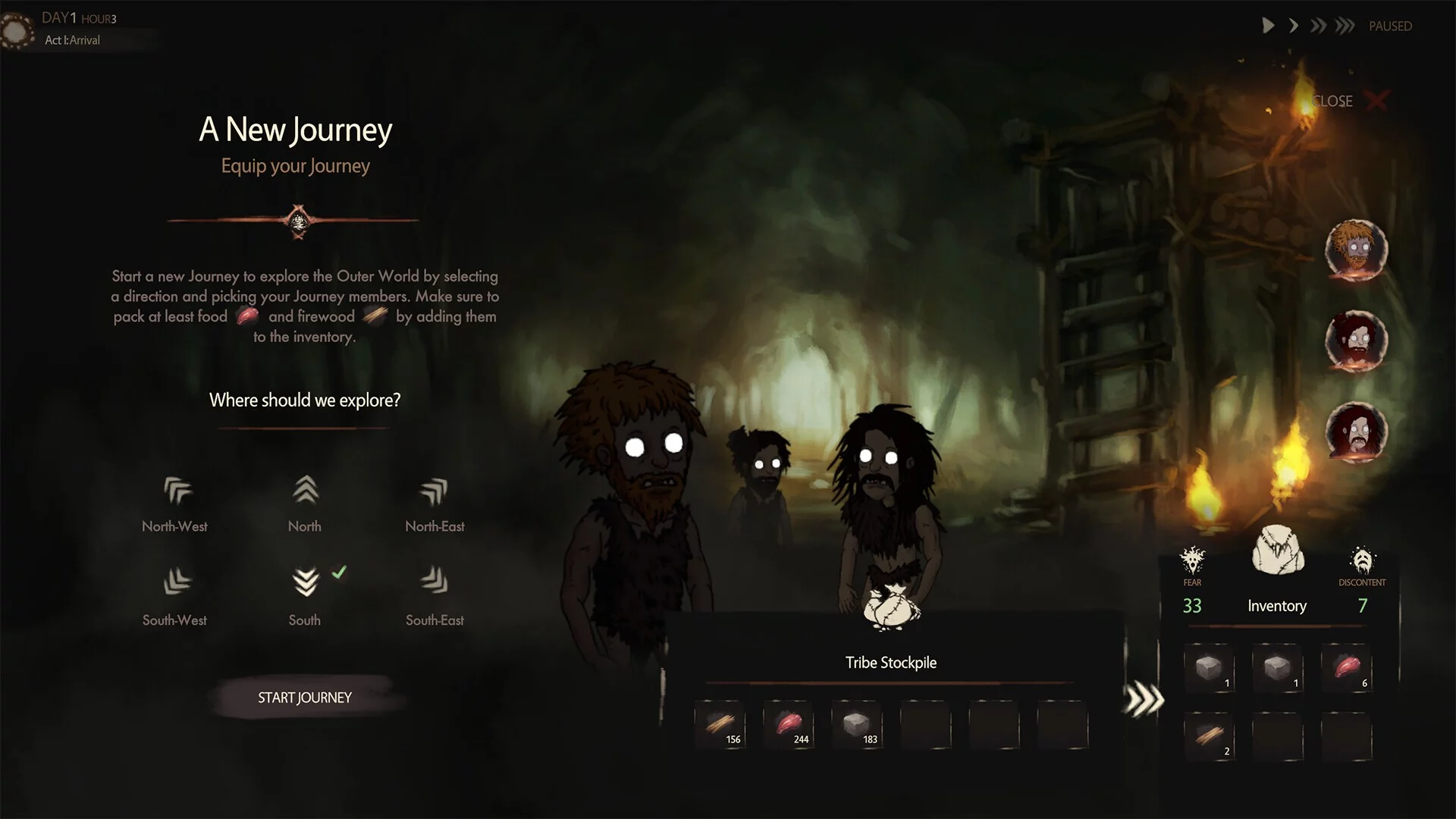 Изображение игры: The Tribe Must Survive