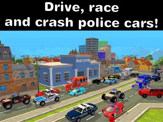 Изображение игры: Police Car Race Chase Sim 911