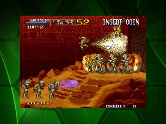 Изображение игры: METAL SLUG 2 ACA NEOGEO