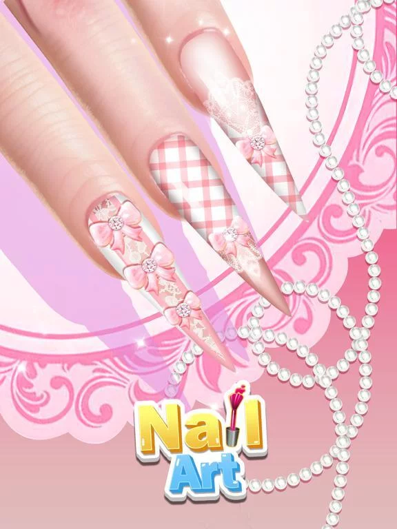 Изображение игры: Nail Art -Girl Nail Salon Game
