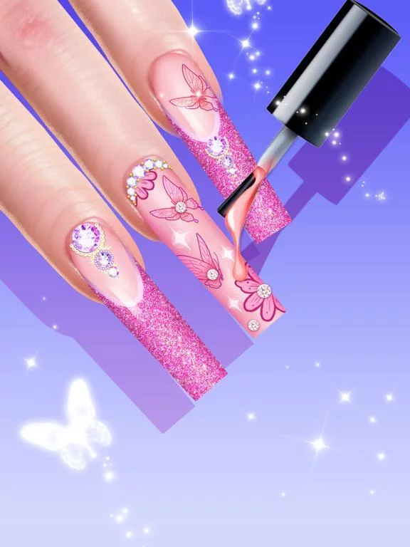 Изображение игры: Nail Art -Girl Nail Salon Game
