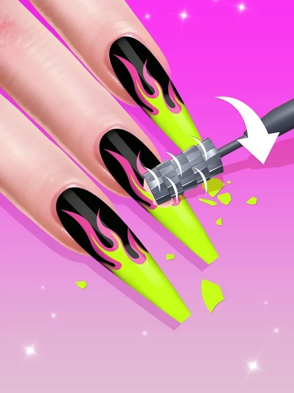 Изображение игры: Nail Art -Girl Nail Salon Game
