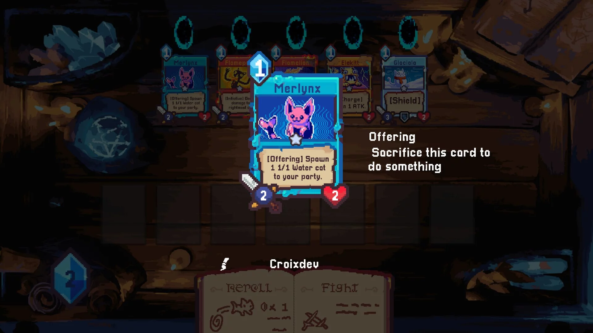 Изображение игры: Spellcats: Auto Card Tactics