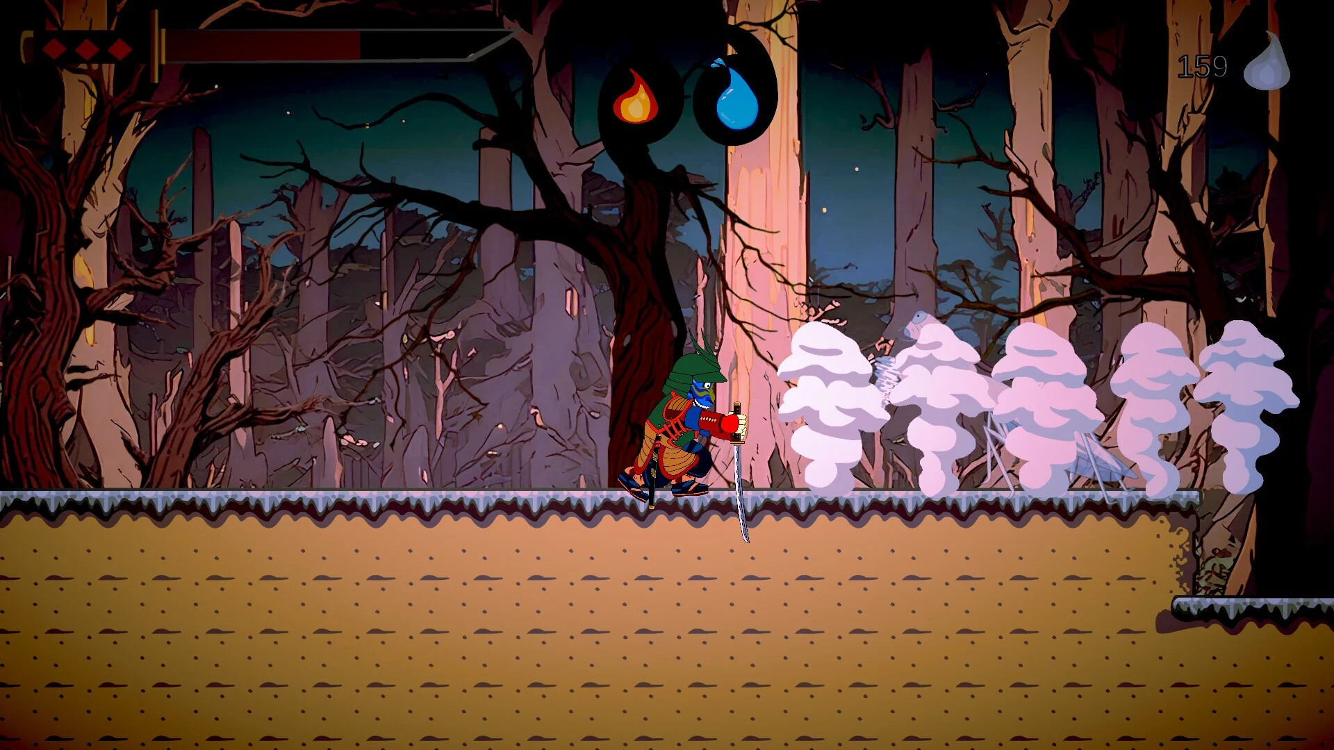 Изображение игры: Samurai Elemental