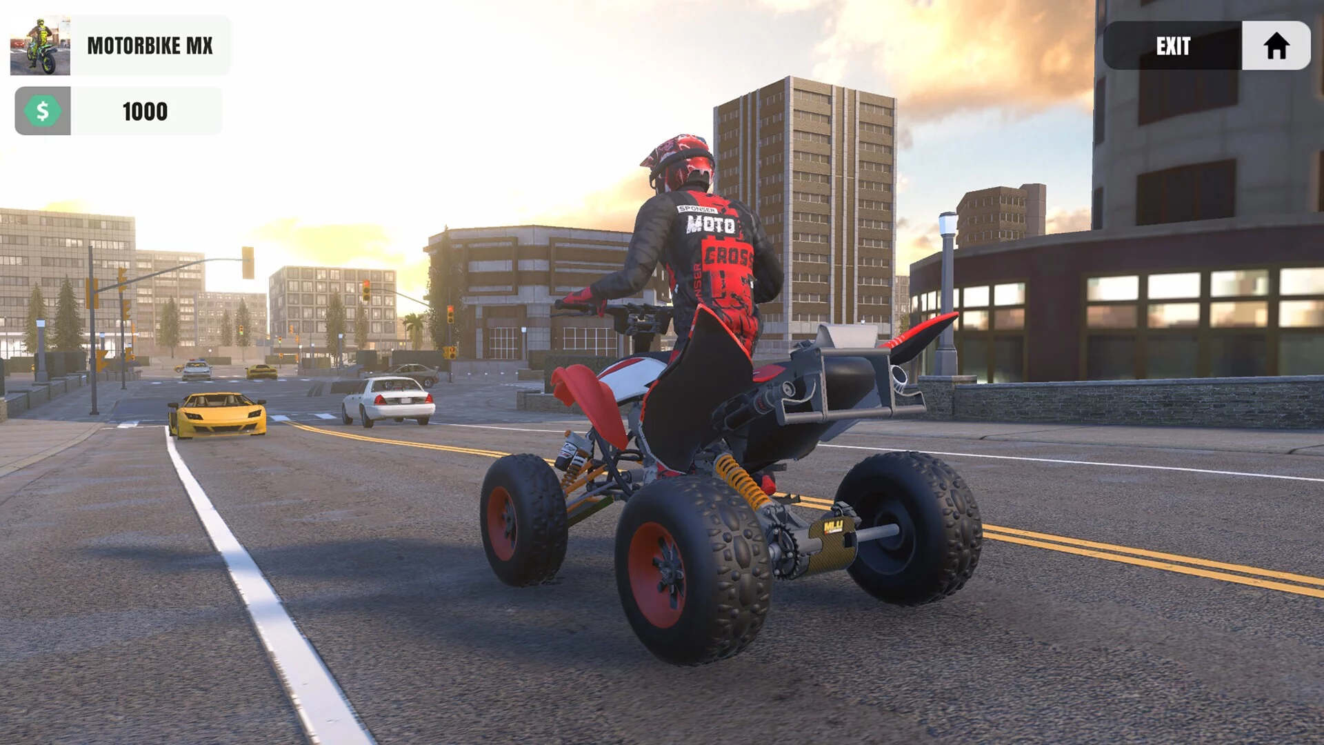 Изображение игры: Motorbike Simulator MX Driving