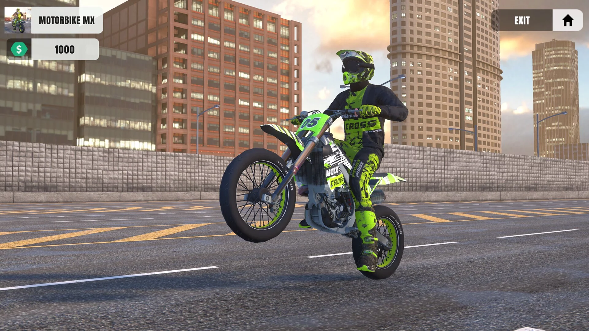 Изображение игры: Motorbike Simulator MX Driving