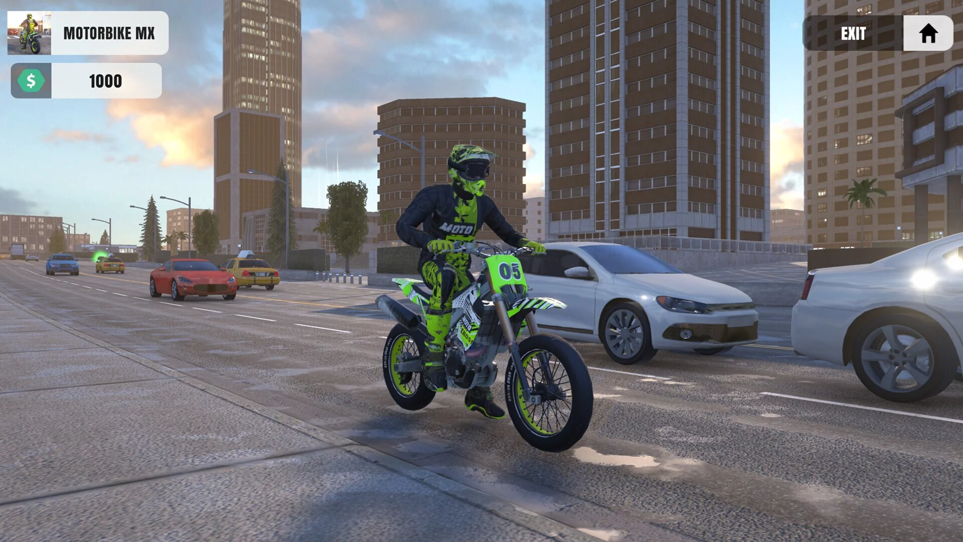 Изображение игры: Motorbike Simulator MX Driving