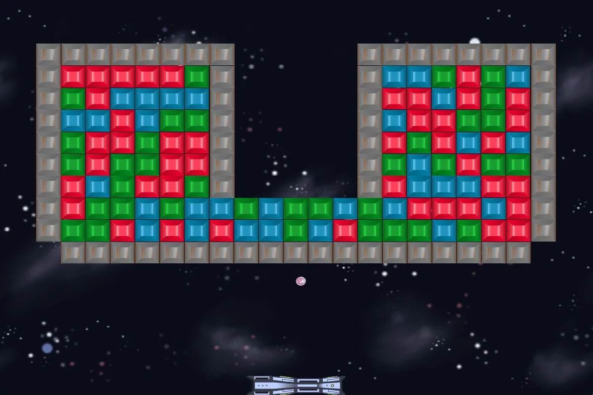 Изображение игры: Breaking Bricks