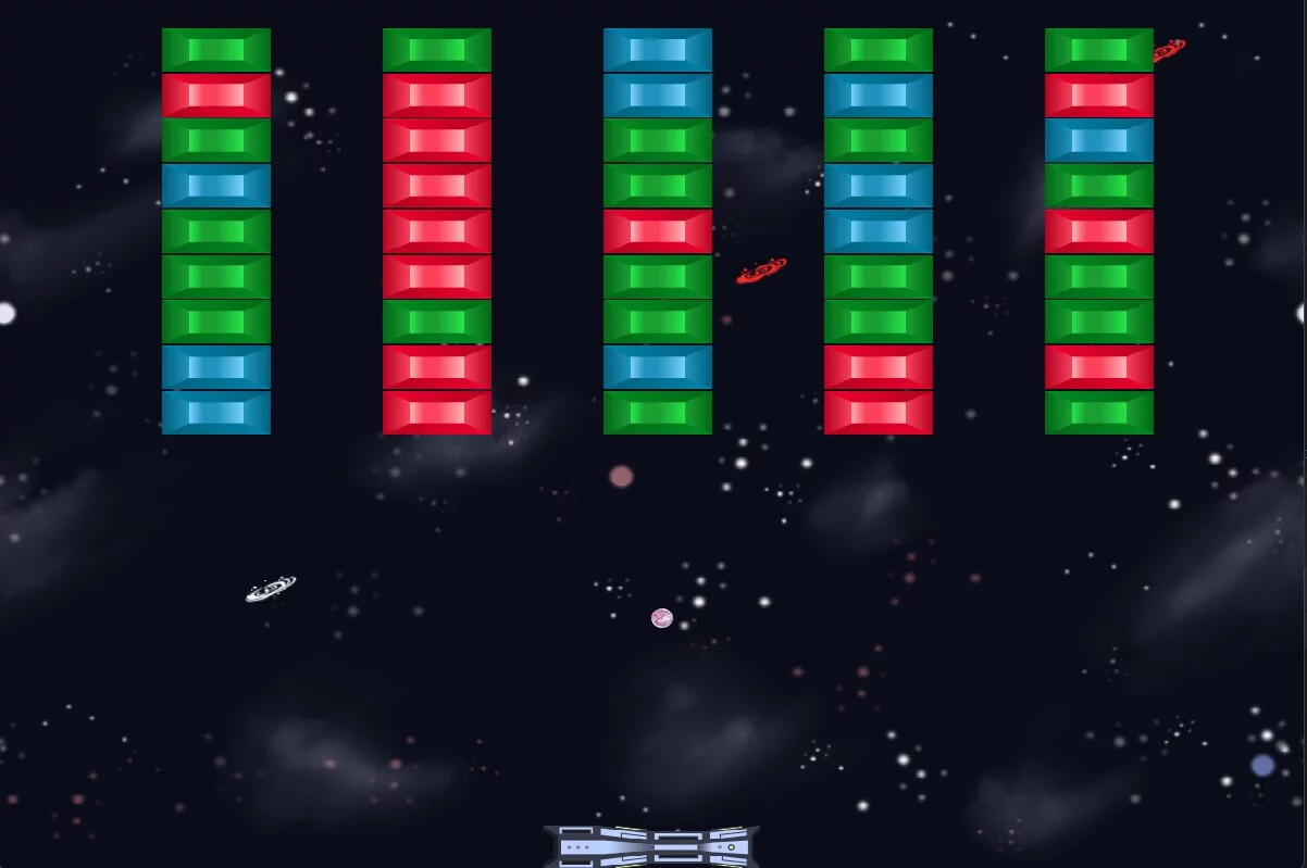 Изображение игры: Breaking Bricks