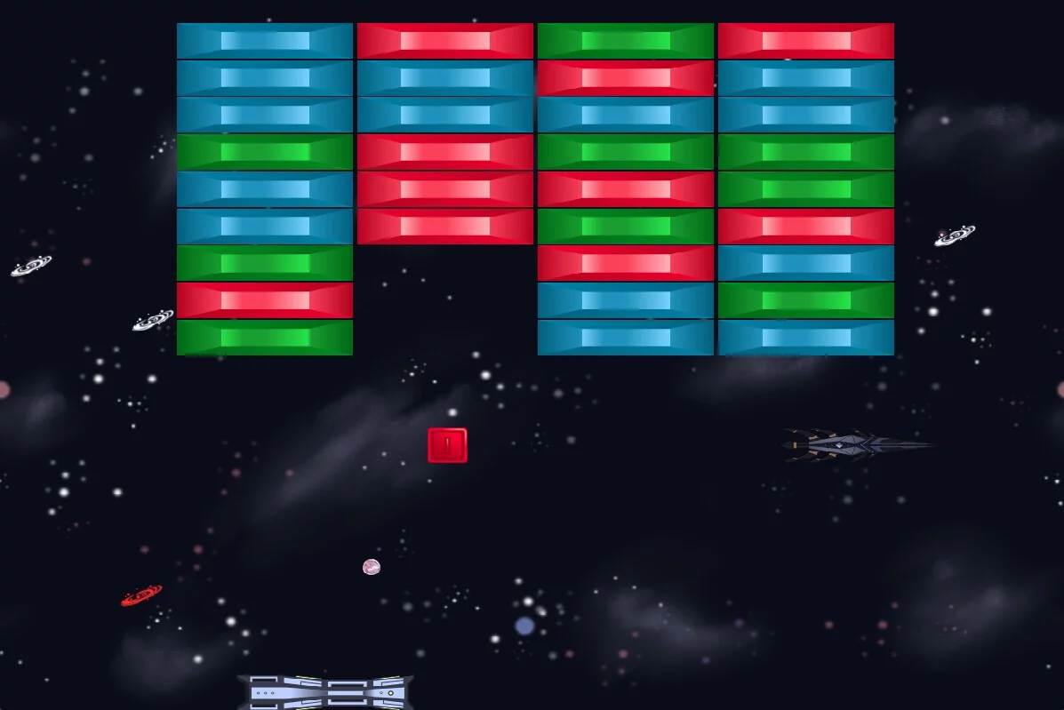 Изображение игры: Breaking Bricks