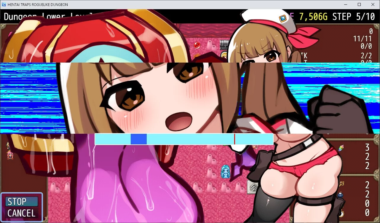 Изображение игры: ERO TRAP DUNGEON ROGUELIKE
