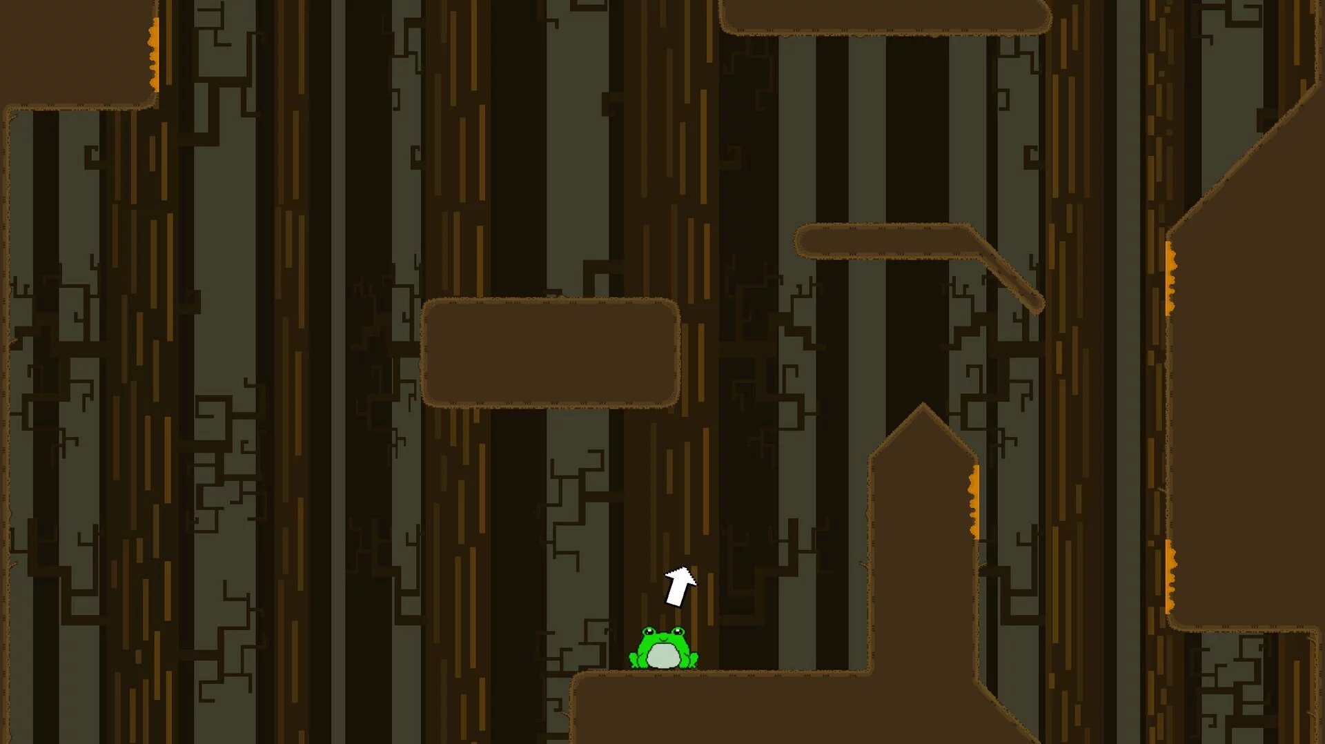 Изображение игры: Little Green Frog