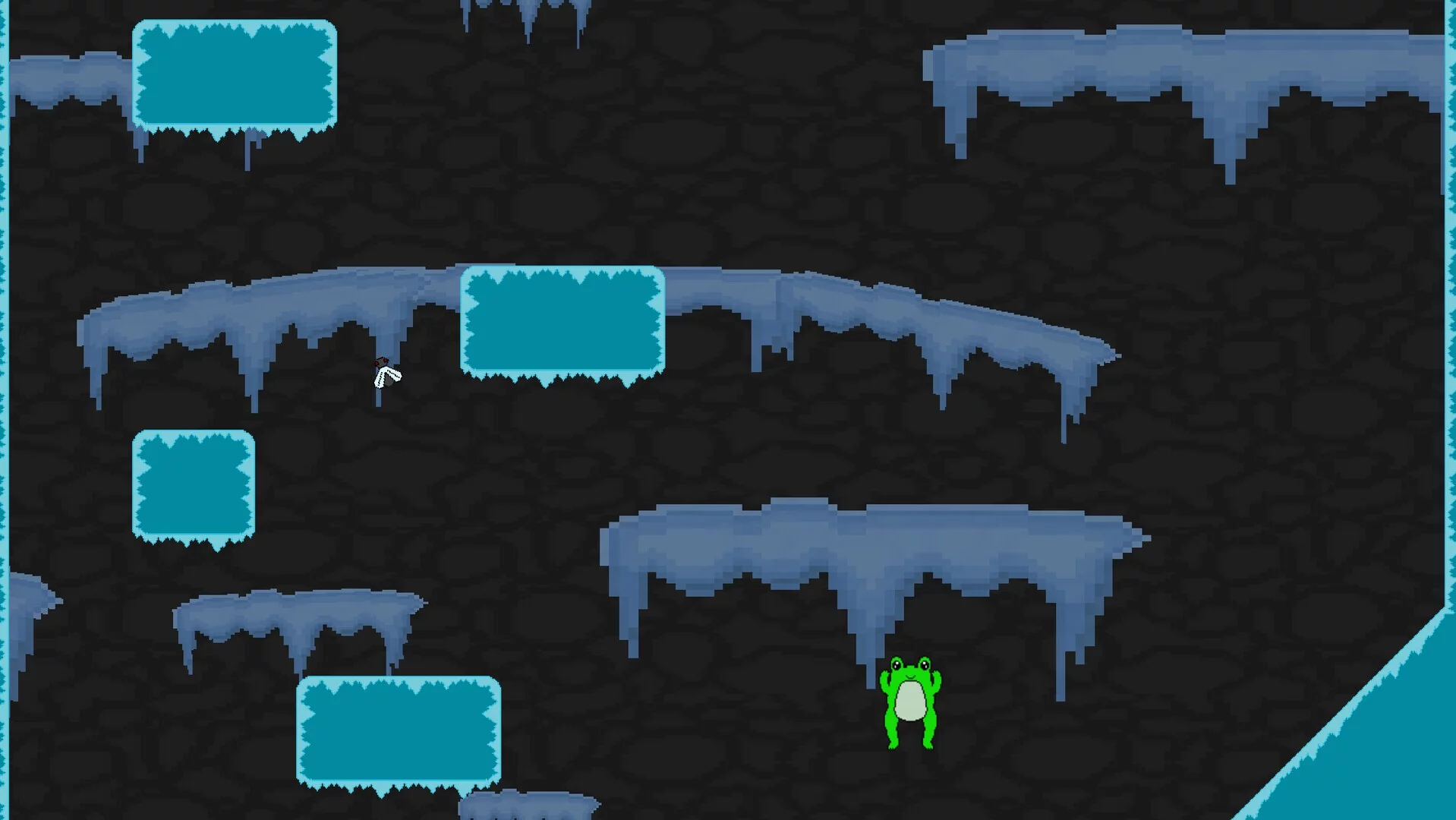 Изображение игры: Little Green Frog