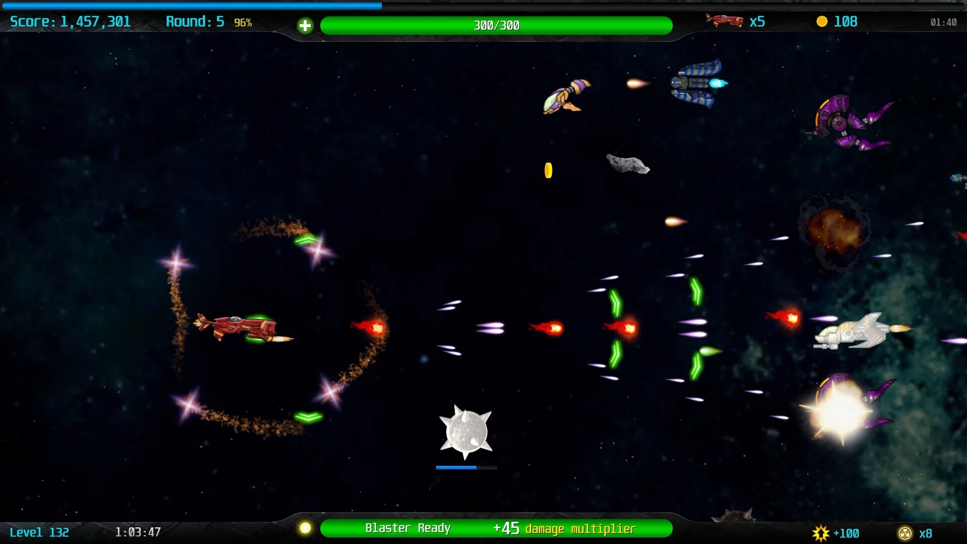 Изображение игры: Infinity Blaster