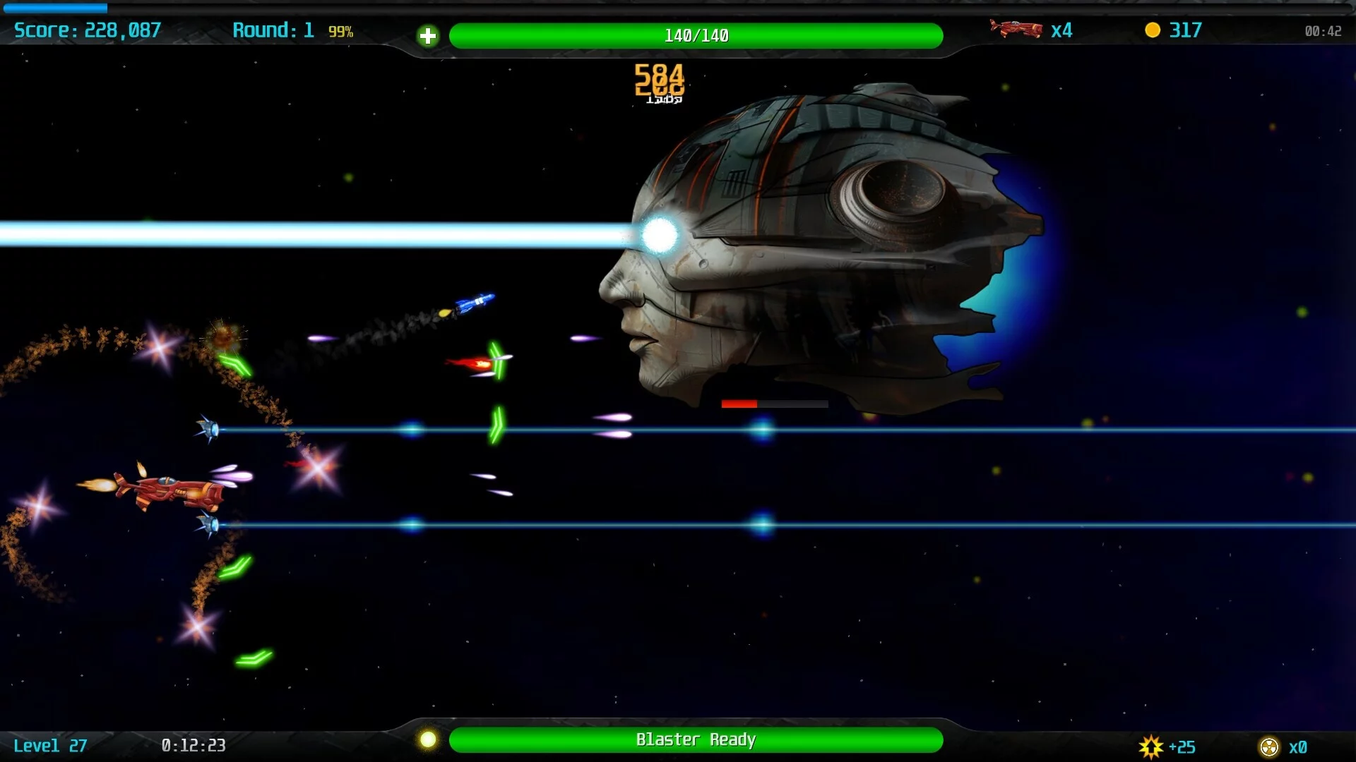 Изображение игры: Infinity Blaster
