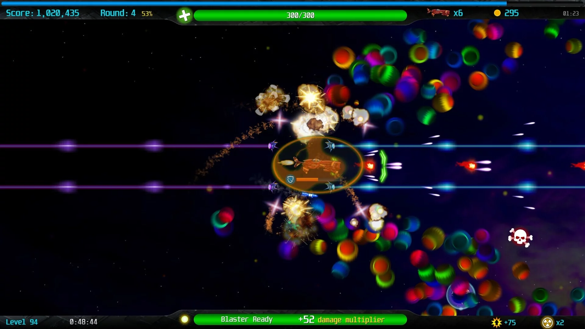 Изображение игры: Infinity Blaster