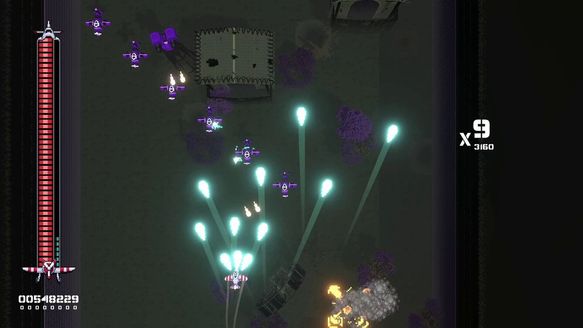 Изображение игры: Burning Skies Arcade