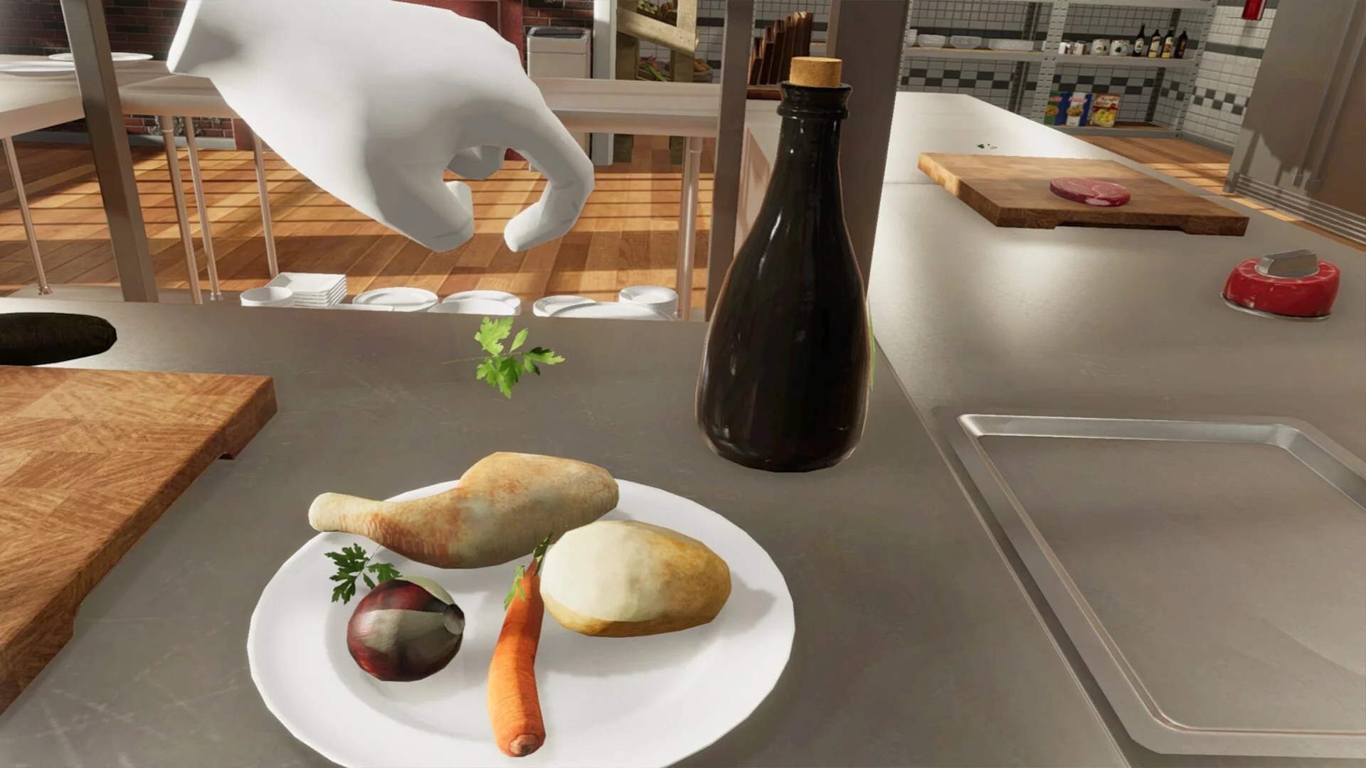 Изображение игры: Cooking Simulator VR