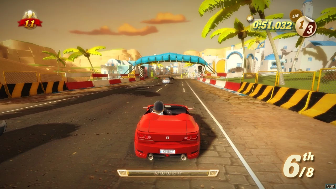 Изображение игры: Kinect Joy Ride