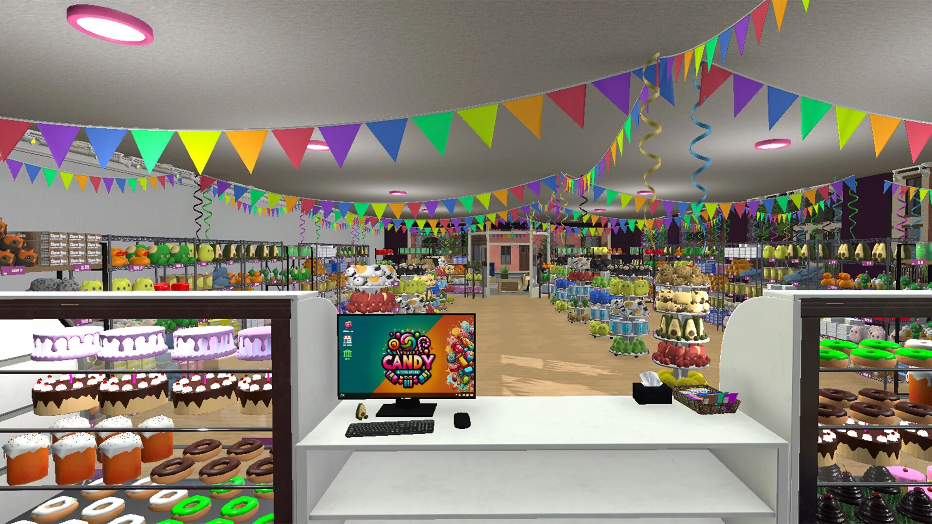 Изображение игры: Candy & Toys Store Simulator