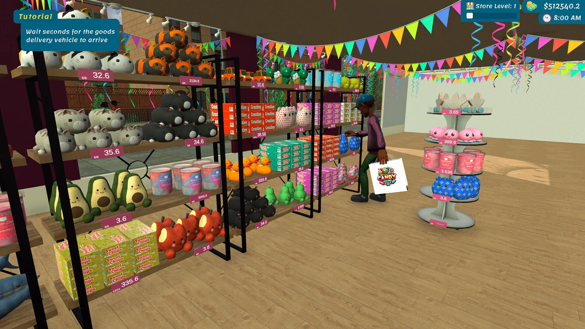 Изображение игры: Candy & Toys Store Simulator