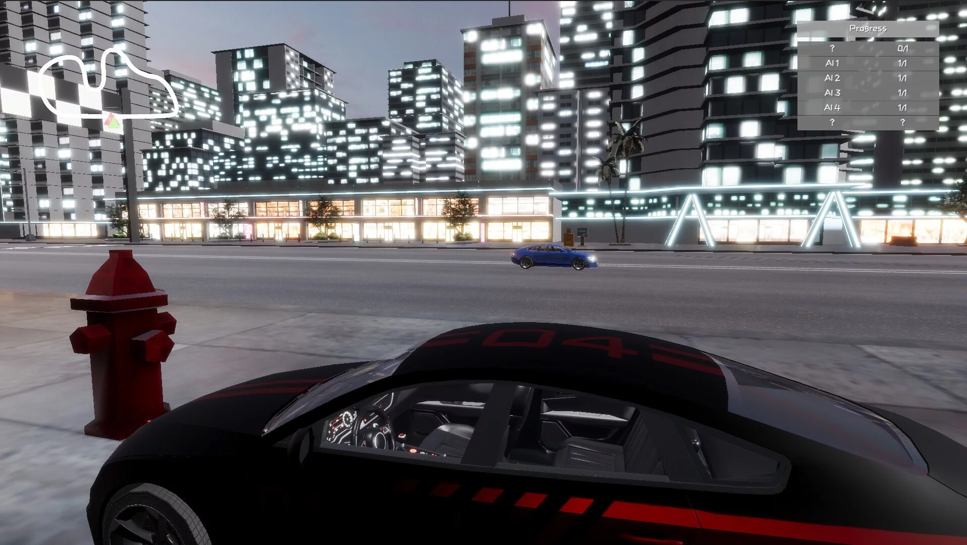 Изображение игры: Thrilling Racing