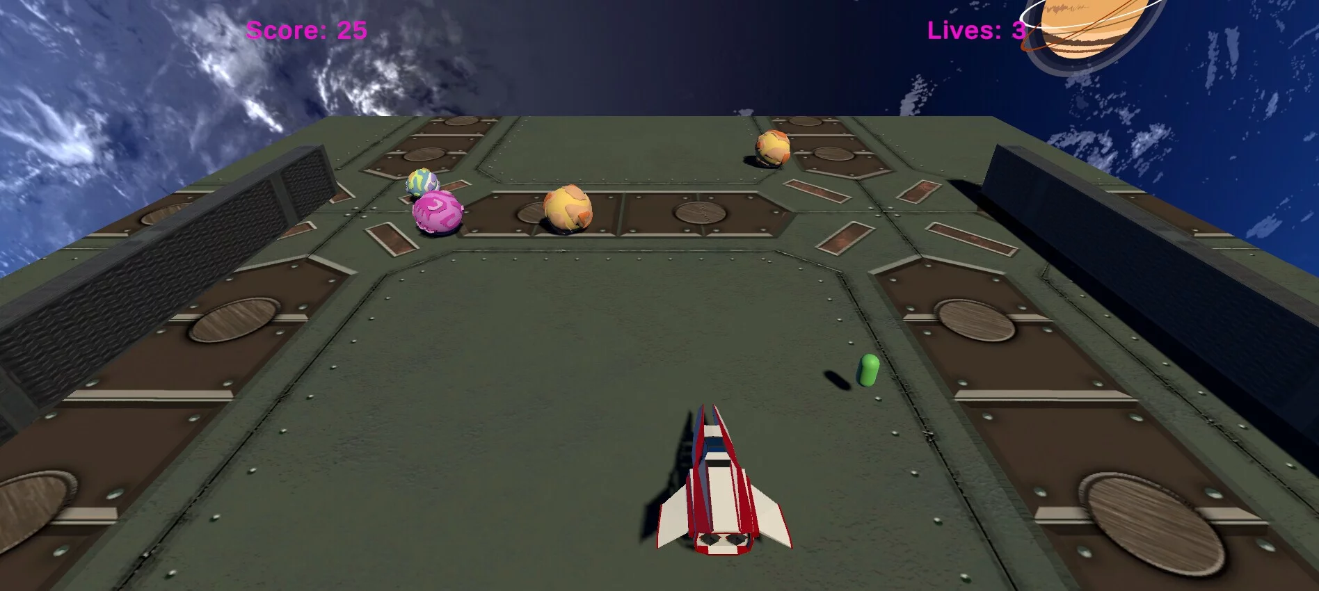 Изображение игры: Galactic Striker
