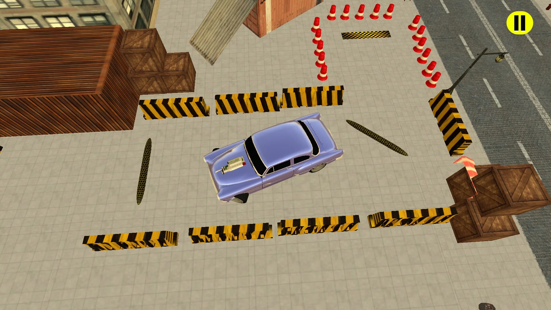 Изображение игры: Park the Retro Car