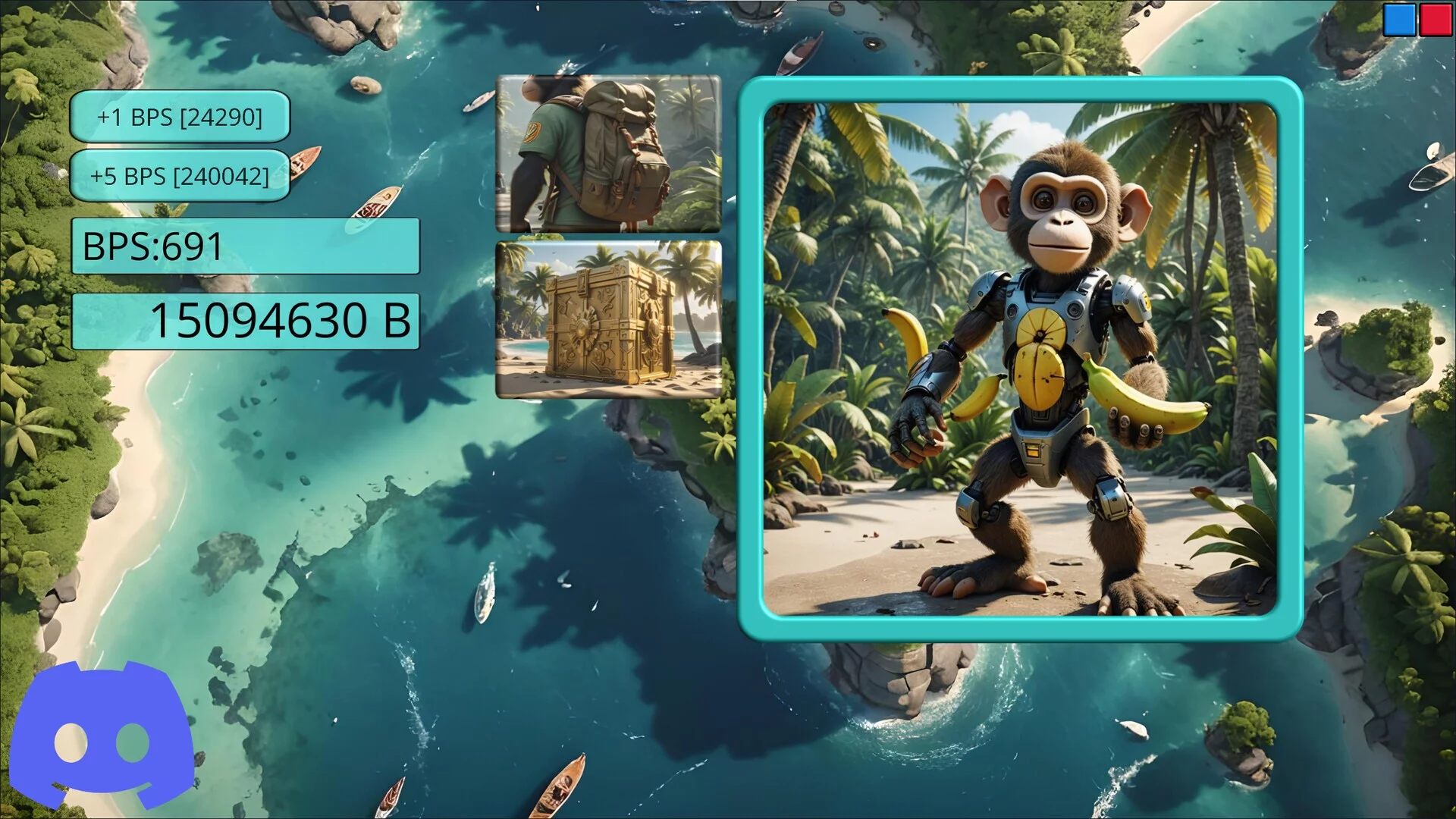 Изображение игры: Banana Monkeys