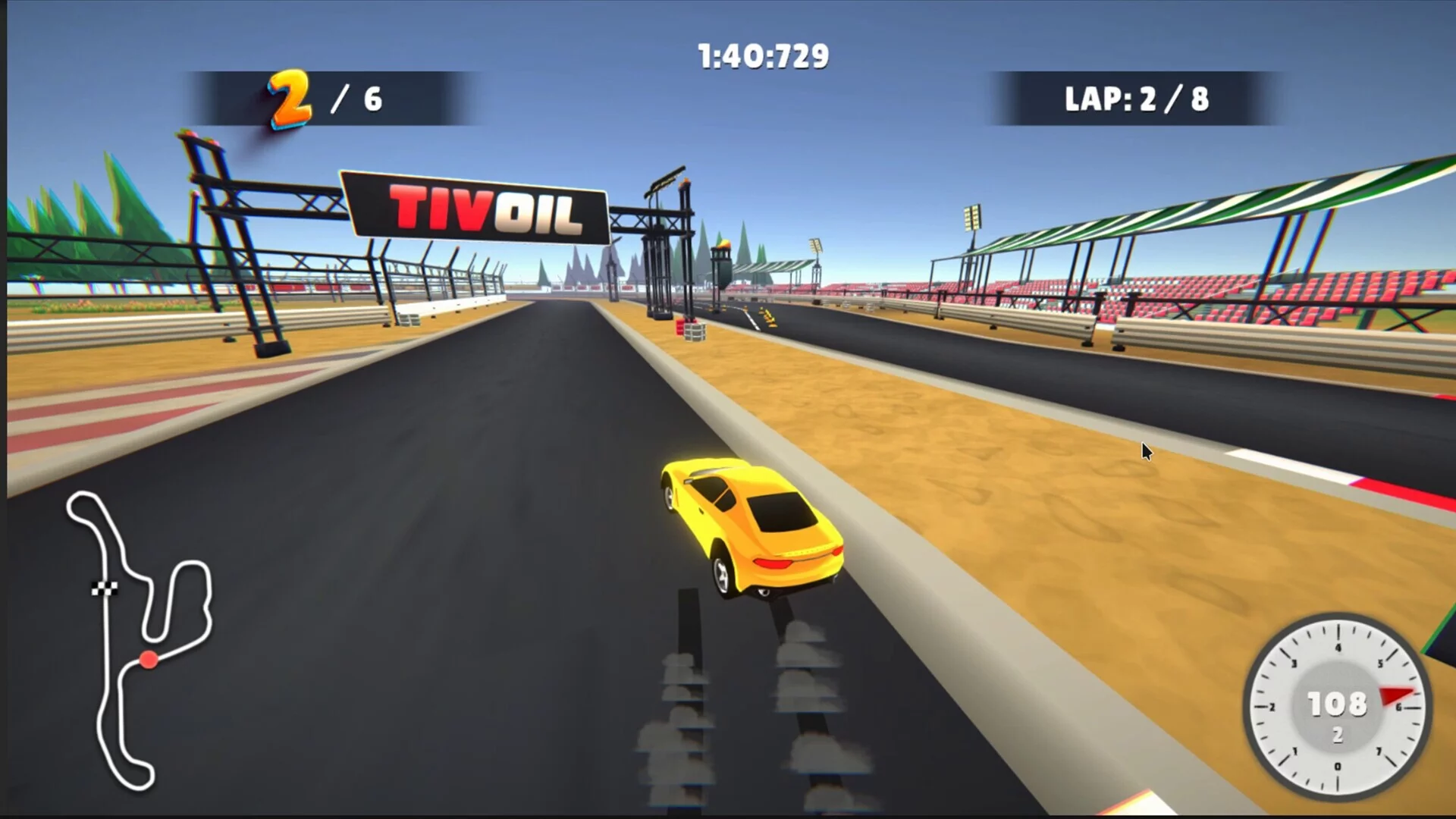 Изображение игры: Turbo Dash