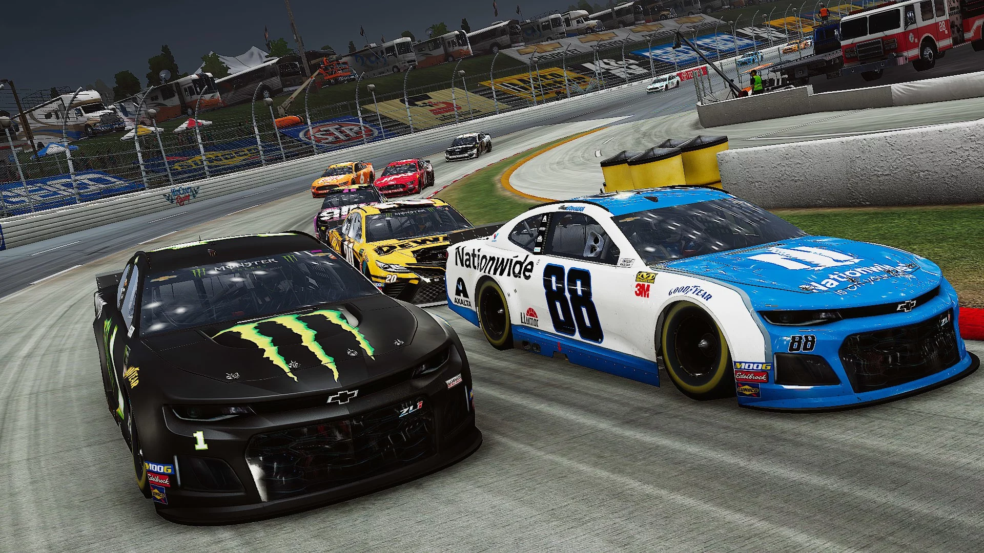 Изображение игры: NASCAR Heat 4