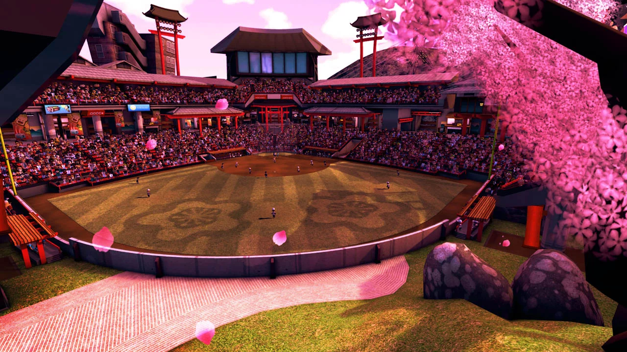 Изображение игры: SUPER MEGA BASEBALL