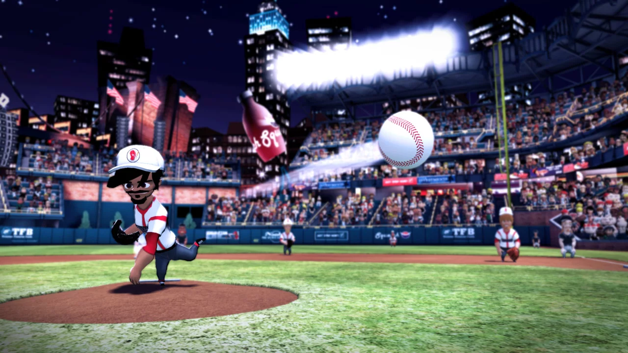 Изображение игры: SUPER MEGA BASEBALL