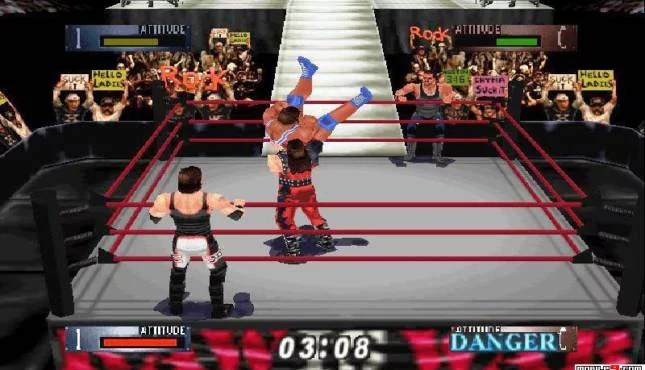 Изображение игры: WWF WrestleMania 2000