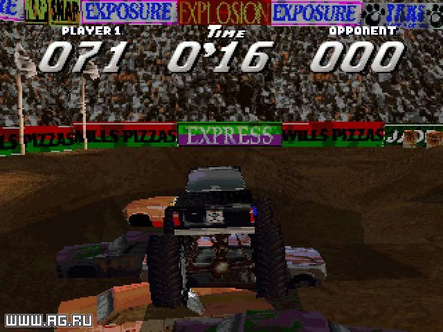 Изображение игры: Monster Truck Madness