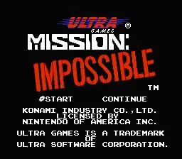 Изображение игры: Mission: Impossible (1990)