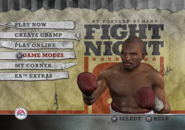 Изображение игры: Fight Night Round 2