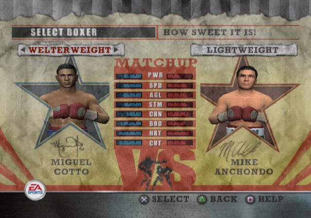 Изображение игры: Fight Night Round 2