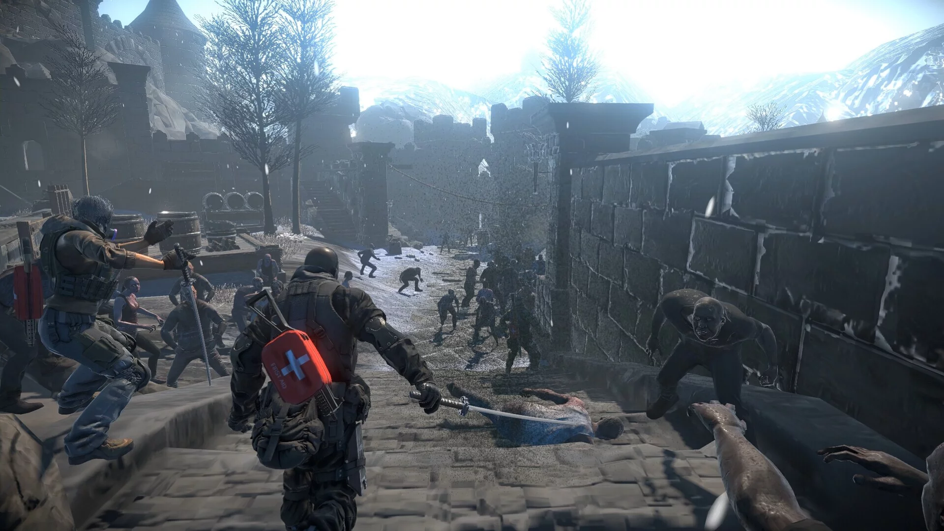 Изображение игры: Zombie War:New World