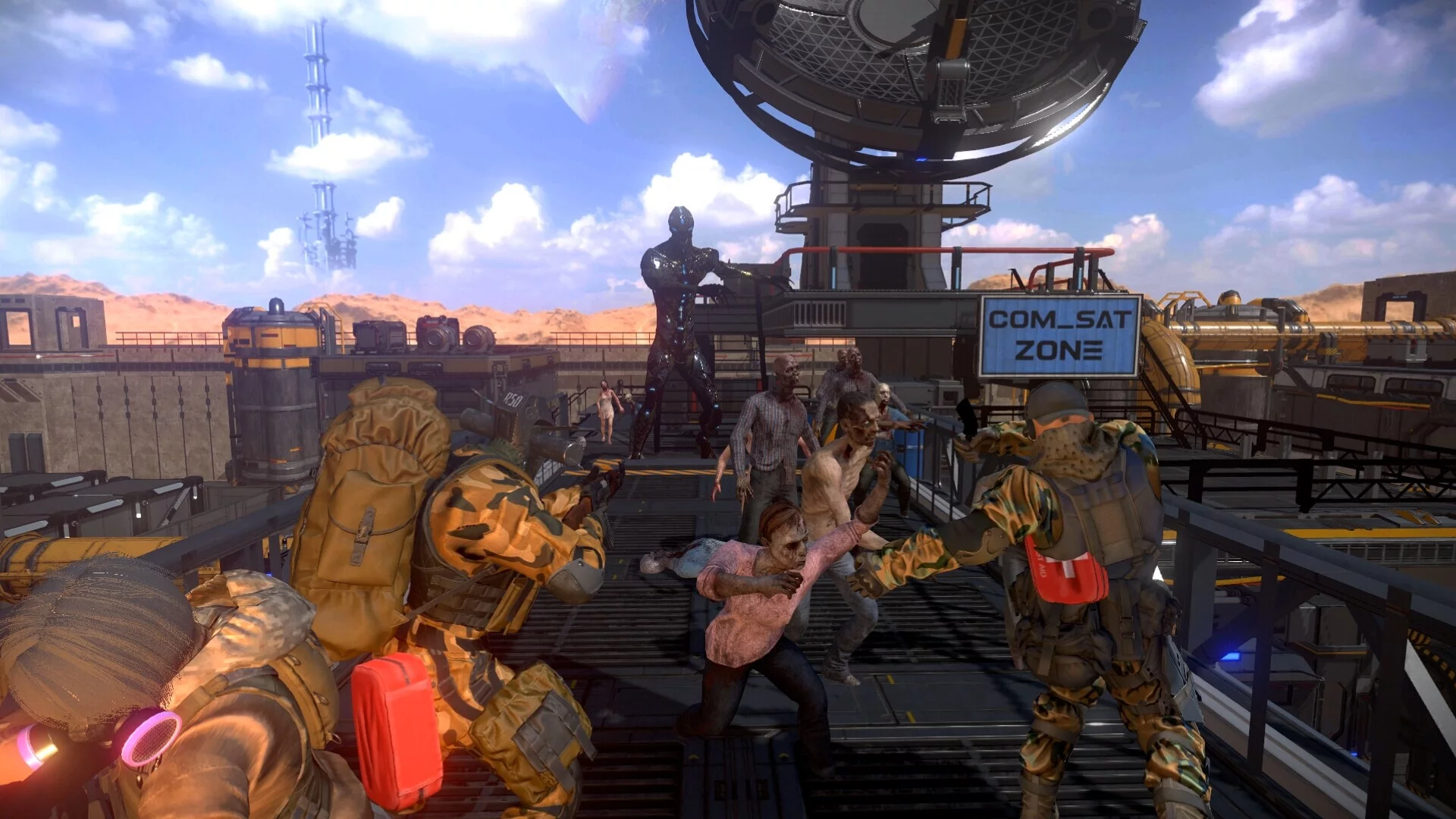 Изображение игры: Zombie War:New World