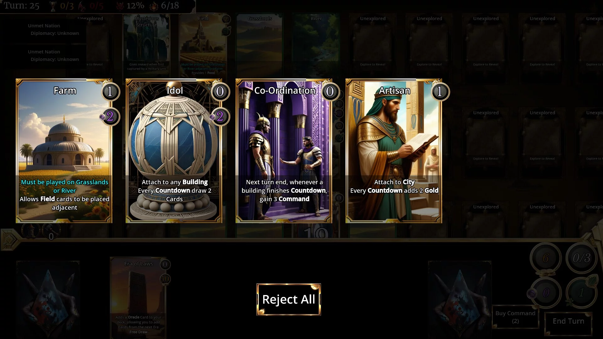 Изображение игры: CardwovenEmpires
