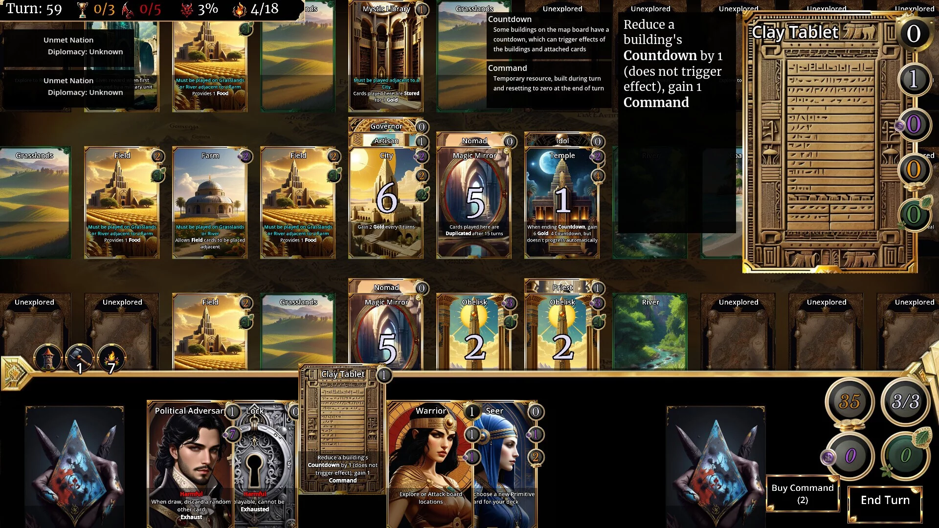 Изображение игры: CardwovenEmpires