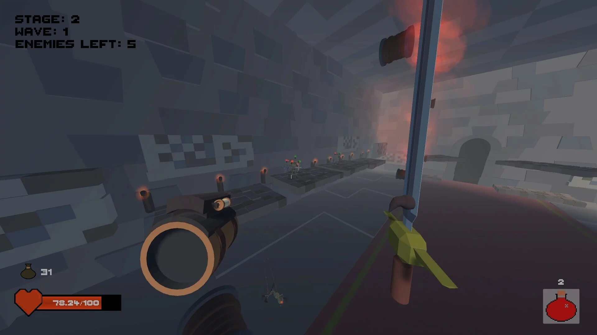 Изображение игры: Arena Warrior