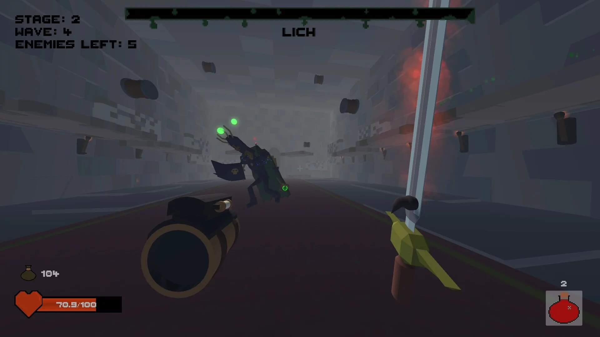 Изображение игры: Arena Warrior