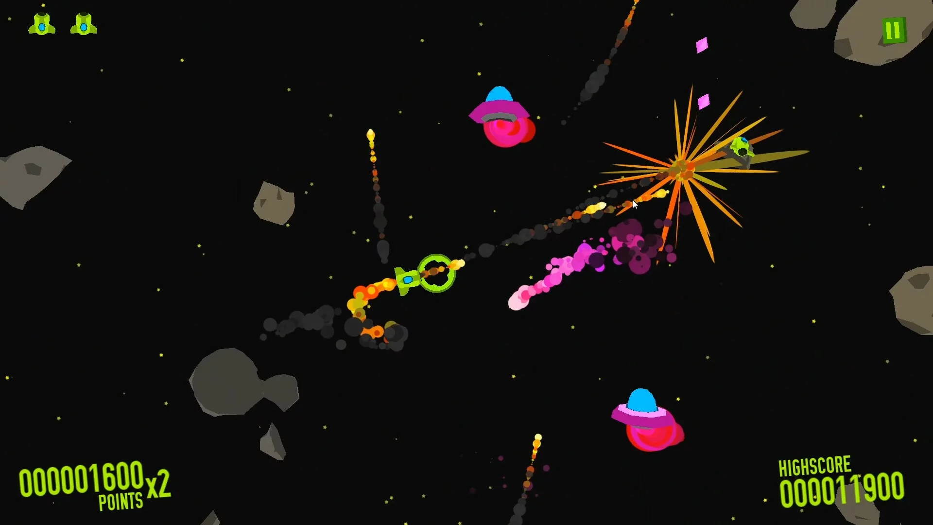 Изображение игры: Space Shooter