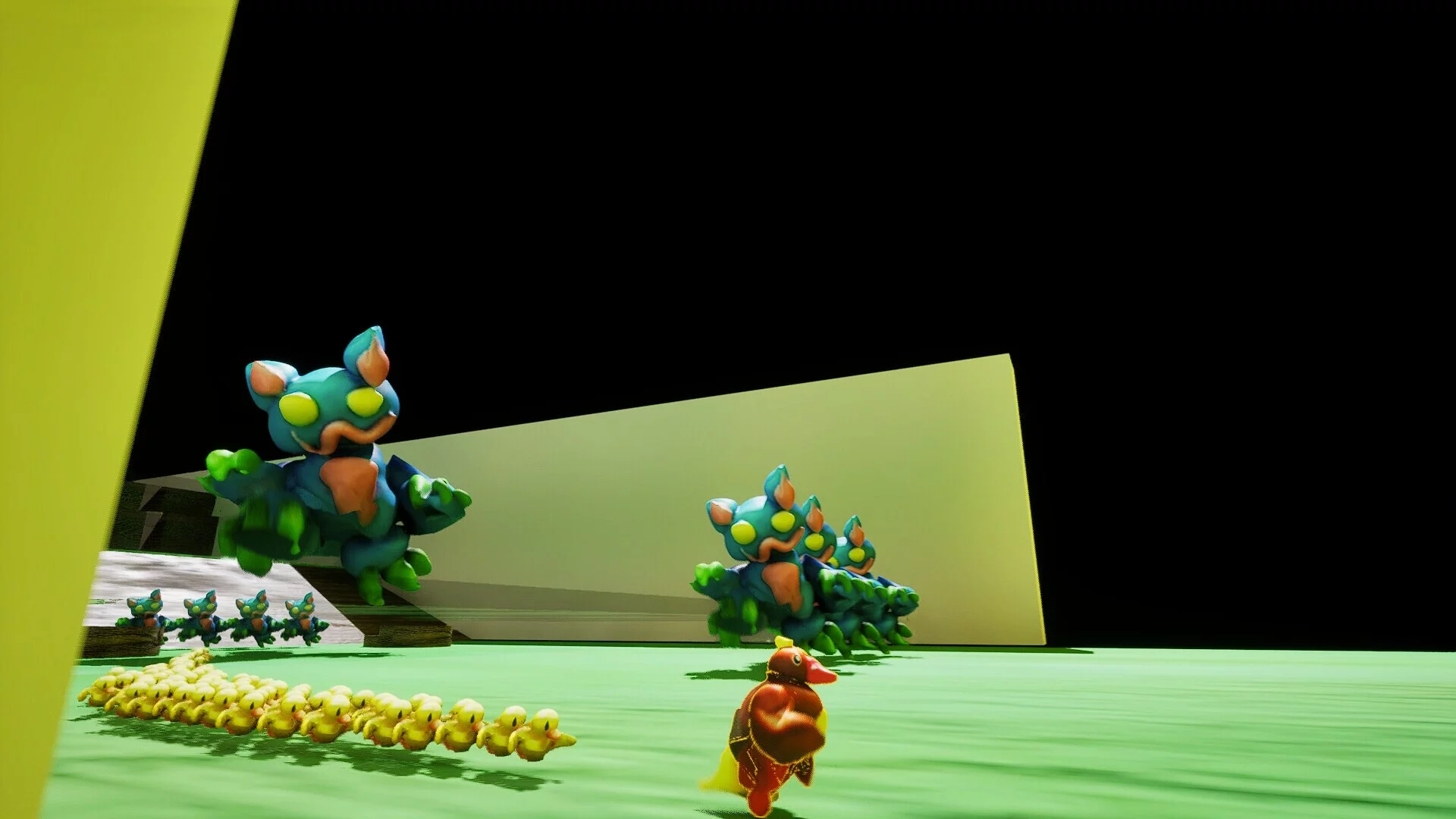 Изображение игры: Escape DuckZ!(カルガモ大脱出ゼット！)